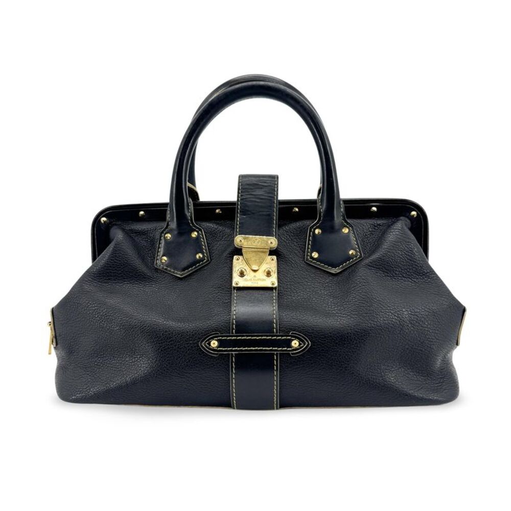Louis Vuitton Suhali L'ingenieux Leather Black Leather Handbag